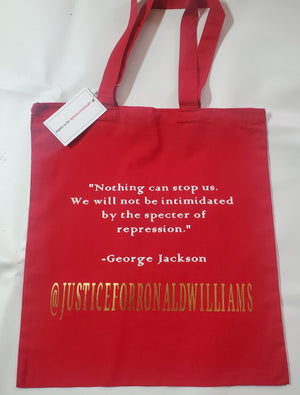 "Justice for Ronald Williams" Tote