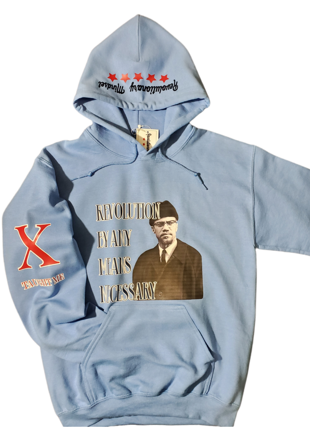 "X Taught Me" Malcolm X Hoodie